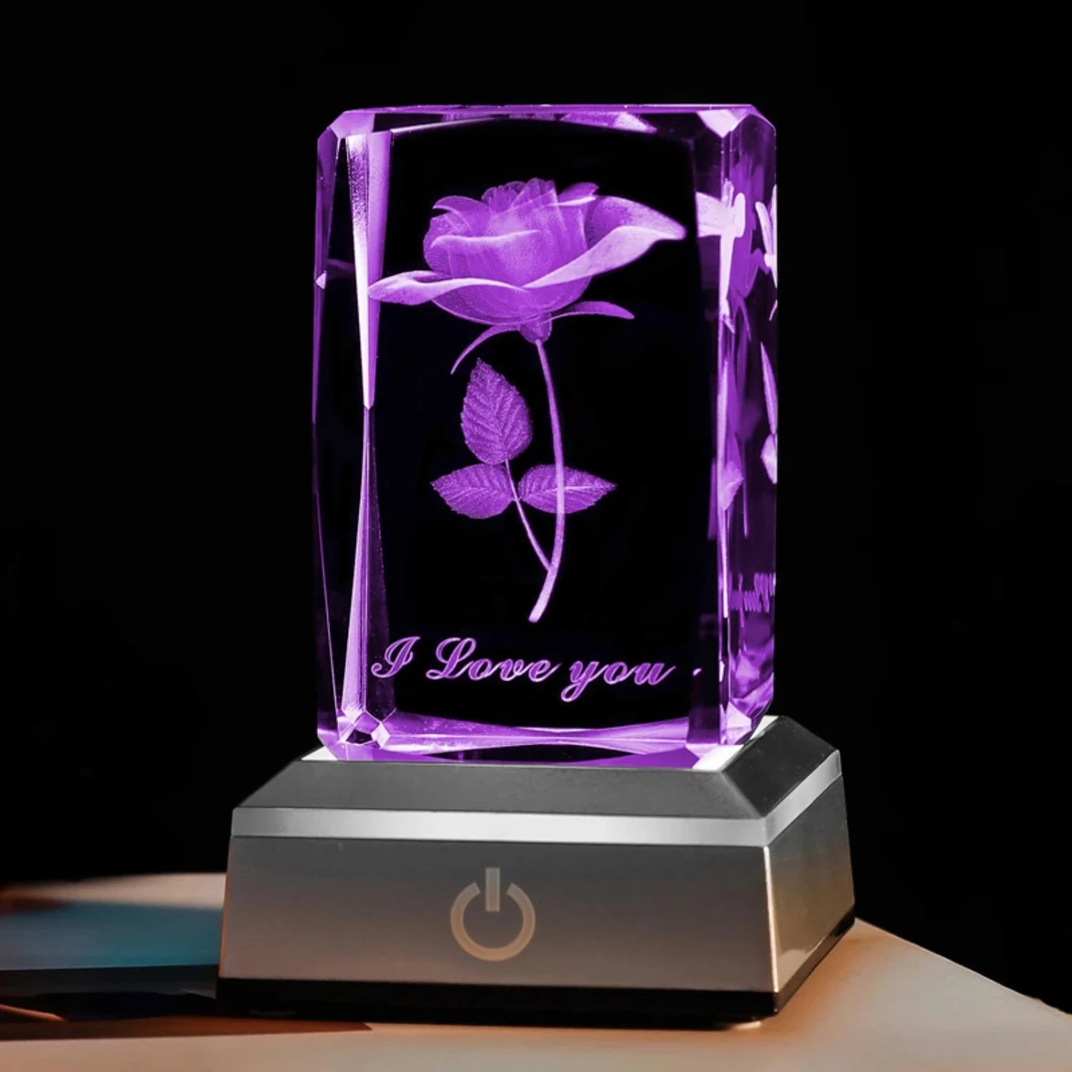 LED Rose Night Light - Colorful Anniversary Christmas Valentine's Gift