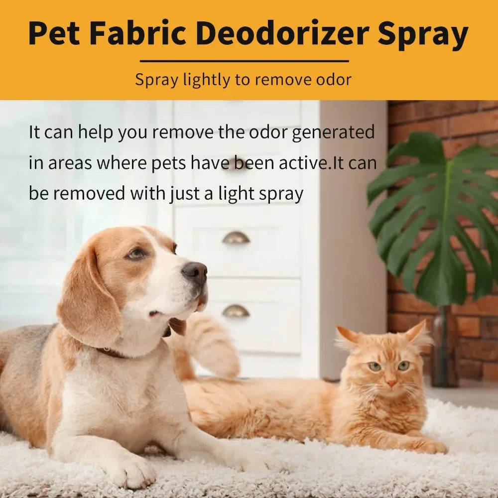 Pet Deodorant Spray cleans pet odors indoor air fresh and long-lasting deodorant