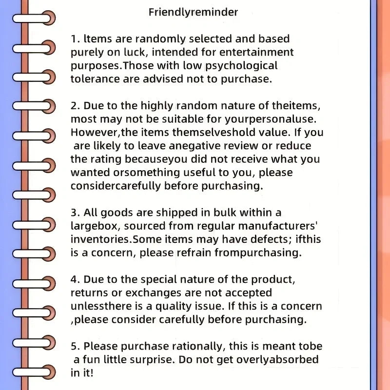 Mysterious Box - Surprise Yourself with unique random items