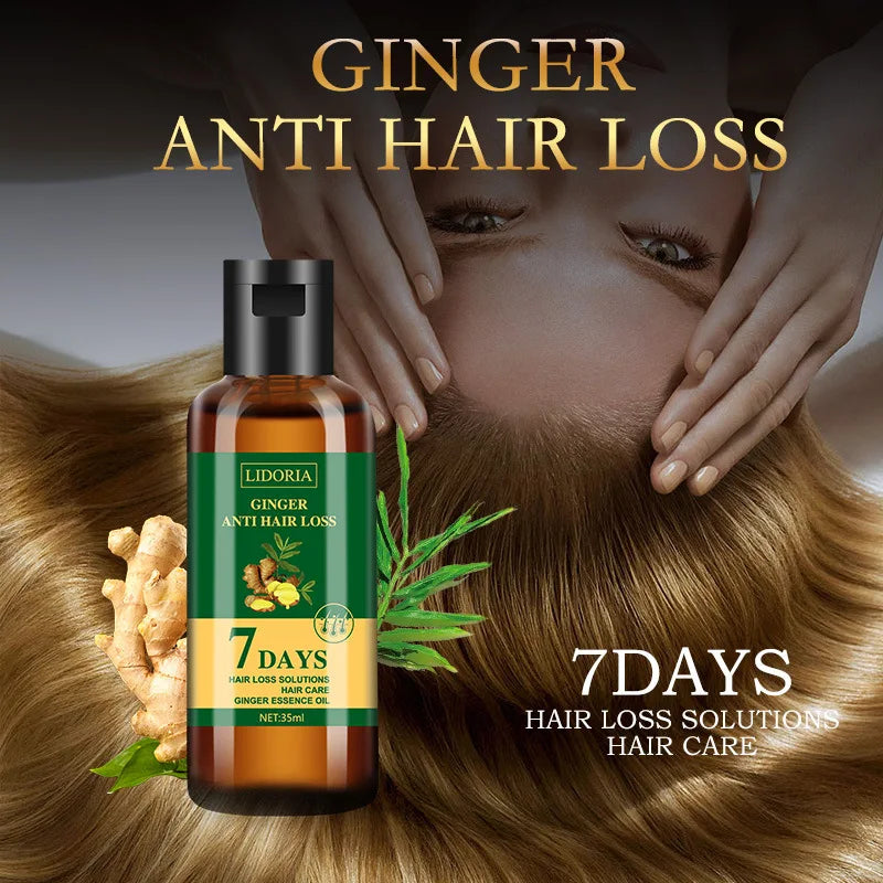 Ginger Hair Growth Product Anti-loss Hair Regrowth Serum