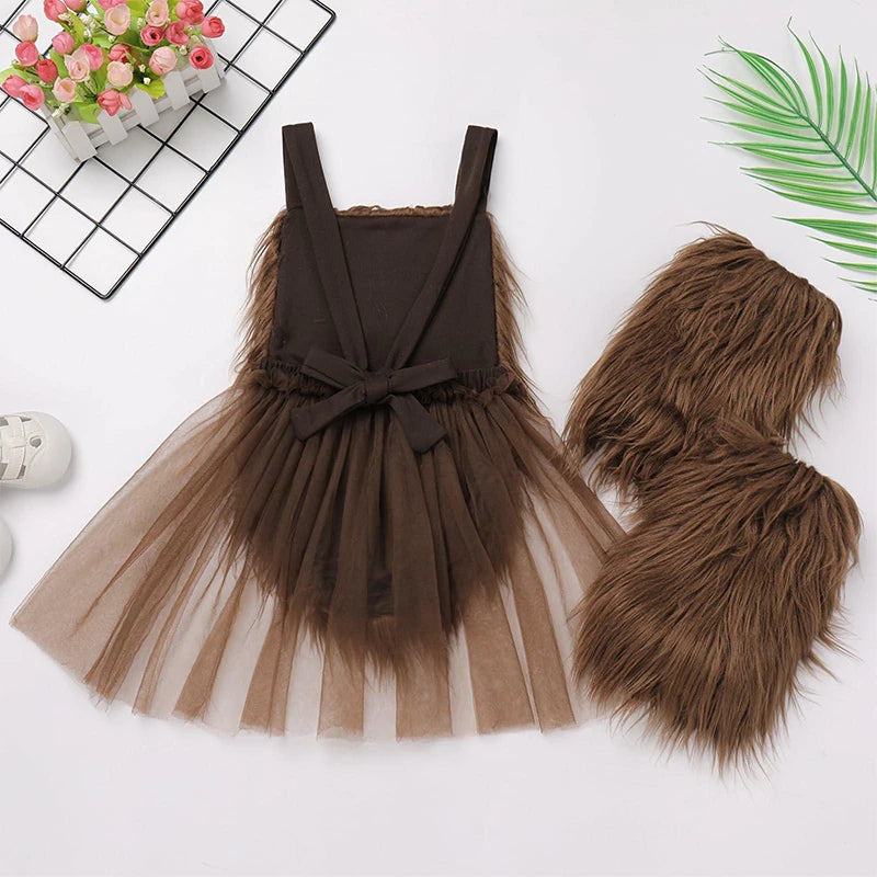 Toddler Boys Christmas Jumpsuit Set with Santa Hat & Socks