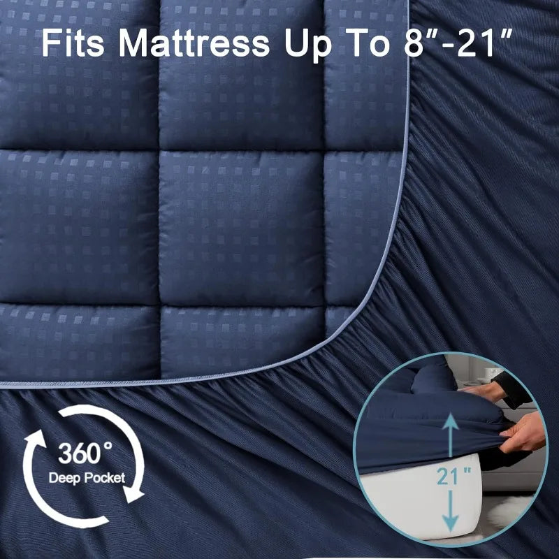 Luxury mattress topper