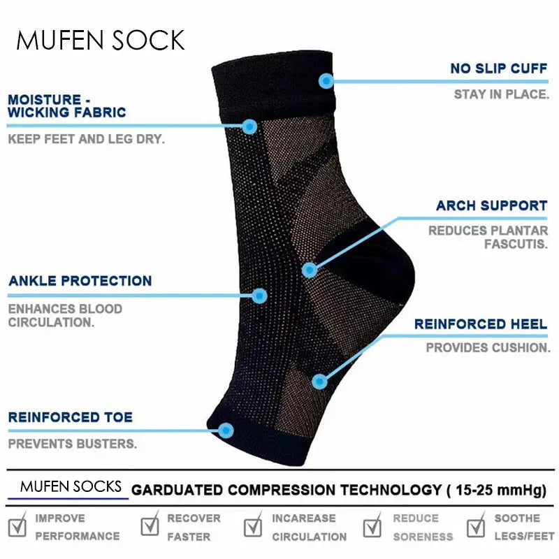 Sports Socks Foot Compression