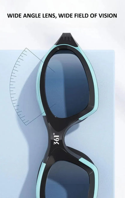 HD Anti fog swimming goggles White goggles