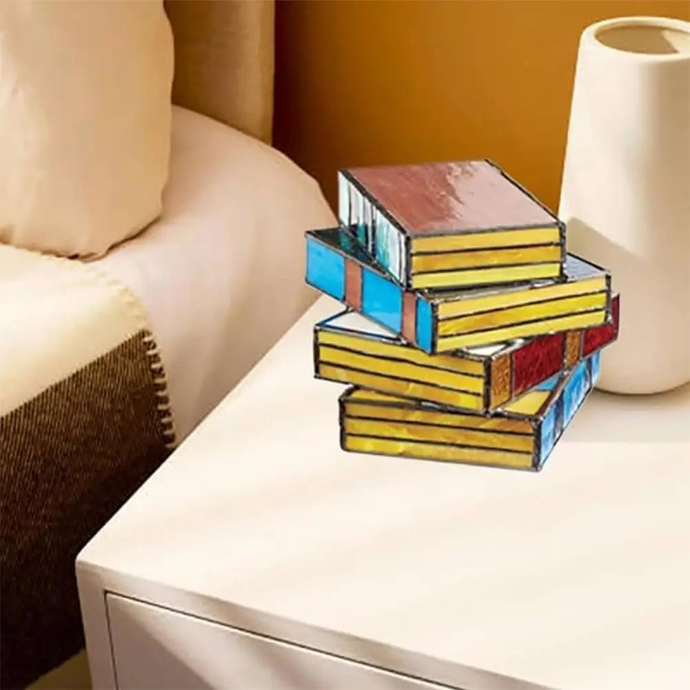 Stacked Books Lamp