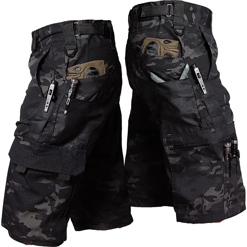 Summer Tactical Cropped Trousers