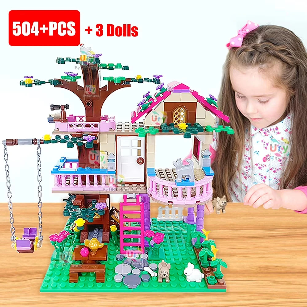 Friends City Tree House Building Block Set