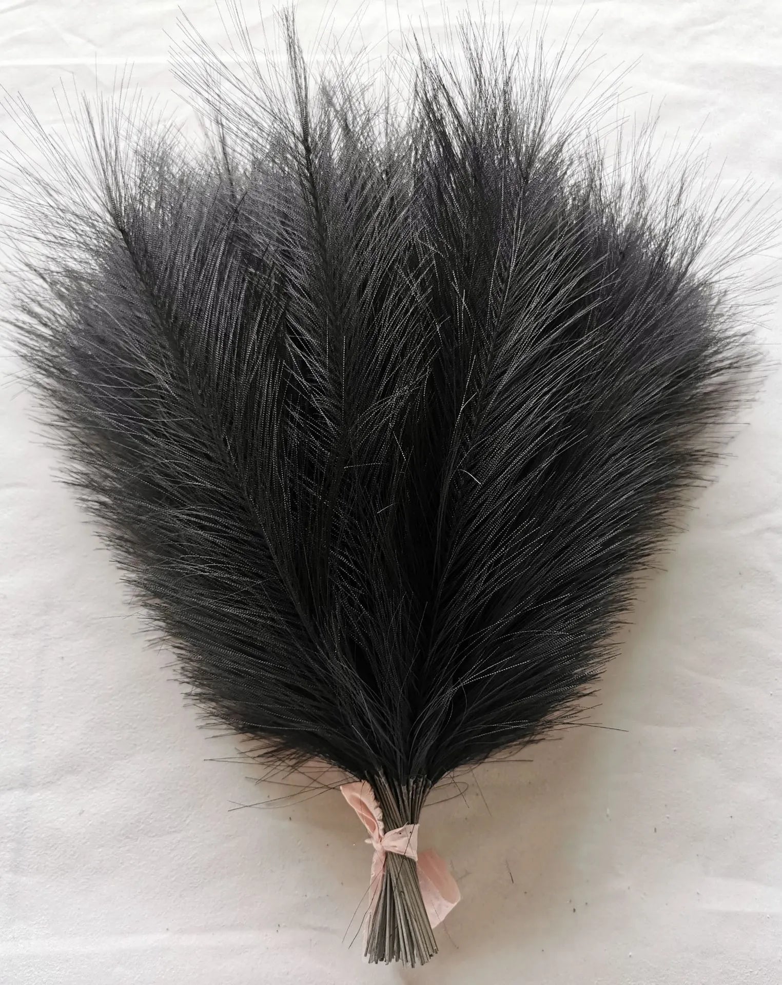 Artificial Black Pampas Grass Bouquet