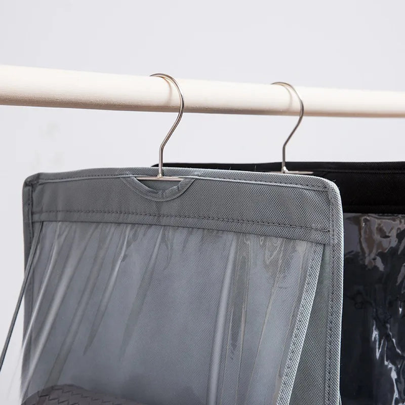 Wardrobe Closet Transparent  Hanging Storage Bag