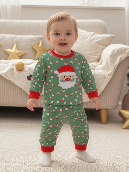 Toddler Christmas Pajama Set Red / 3-4 Years / United States
