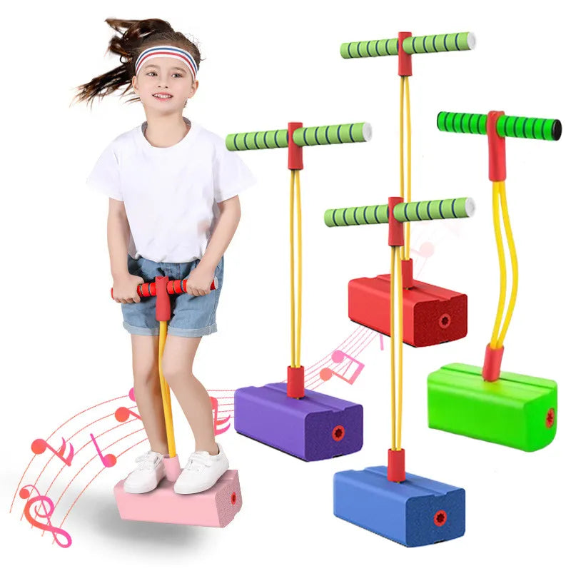 Kids Sports Games Toys Foam Stick Jumper