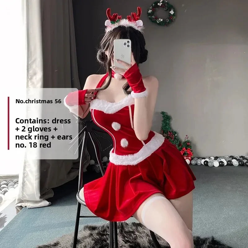 Christmas Rabbit Girl Cosplay Costume