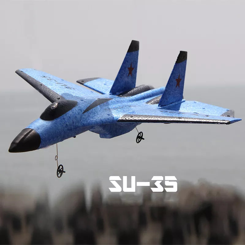 2.4G Glider RC Drone Flanker Airplane E SU35