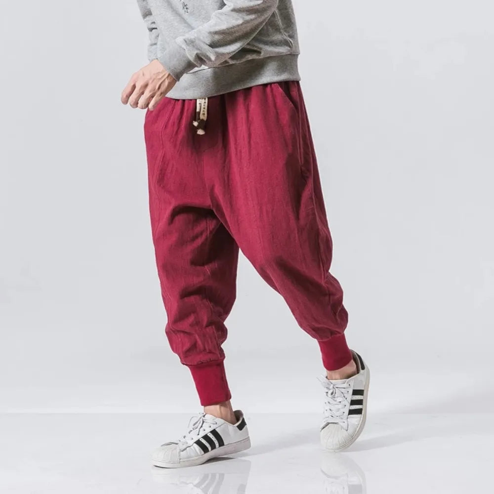 Elastic Men Streetwear Joggers