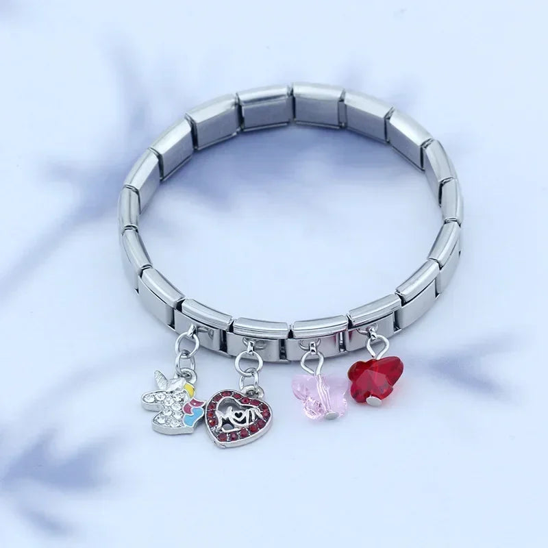 Italian Charm DIY Bracelet Stainless