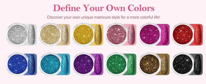 Acrylic Nail Kit with 36W UV LED Nail Lamp Base Top Coat Suitable for Nail Extension and Decoration Nail Tools Acrylic Kit / United States