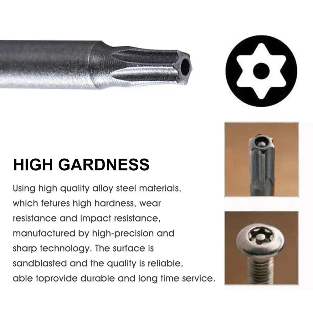 Magnetic Security Screwdriver Tool Set 50mm 12pcs Set