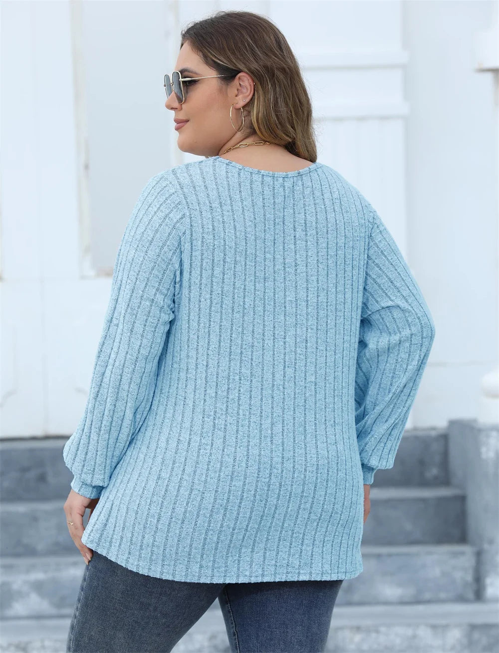 Plus Size Long Sleeve T Shirts for Women