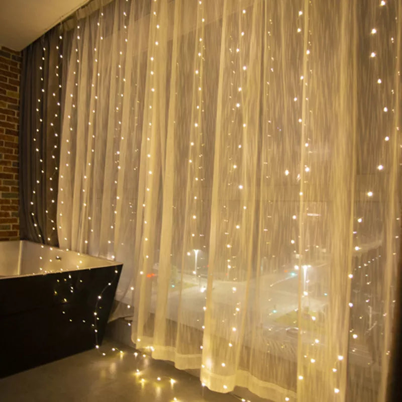 Curtain LED String Lights