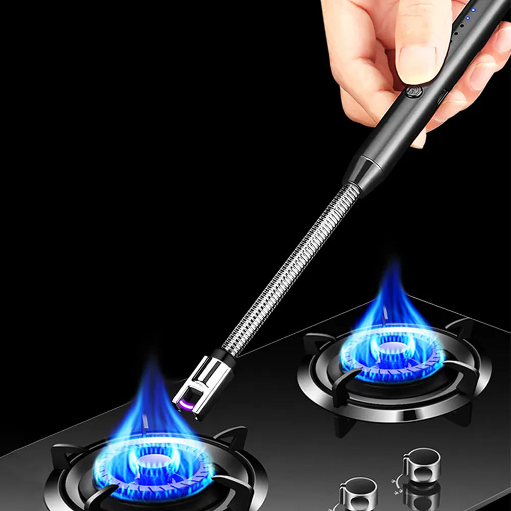 Windproof Kitchen Electric USB Lighter