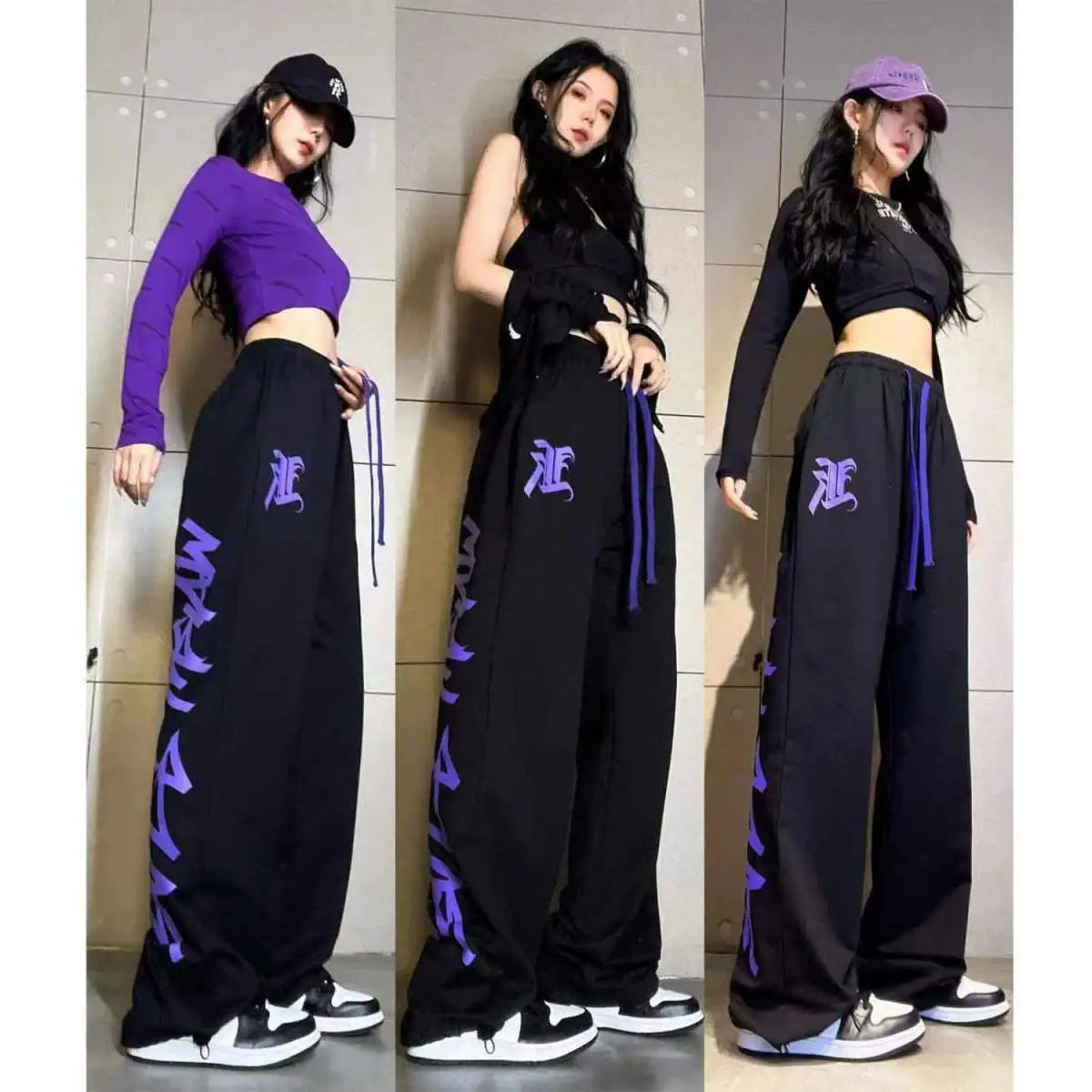 Hip hop American High Street Jazz Pants