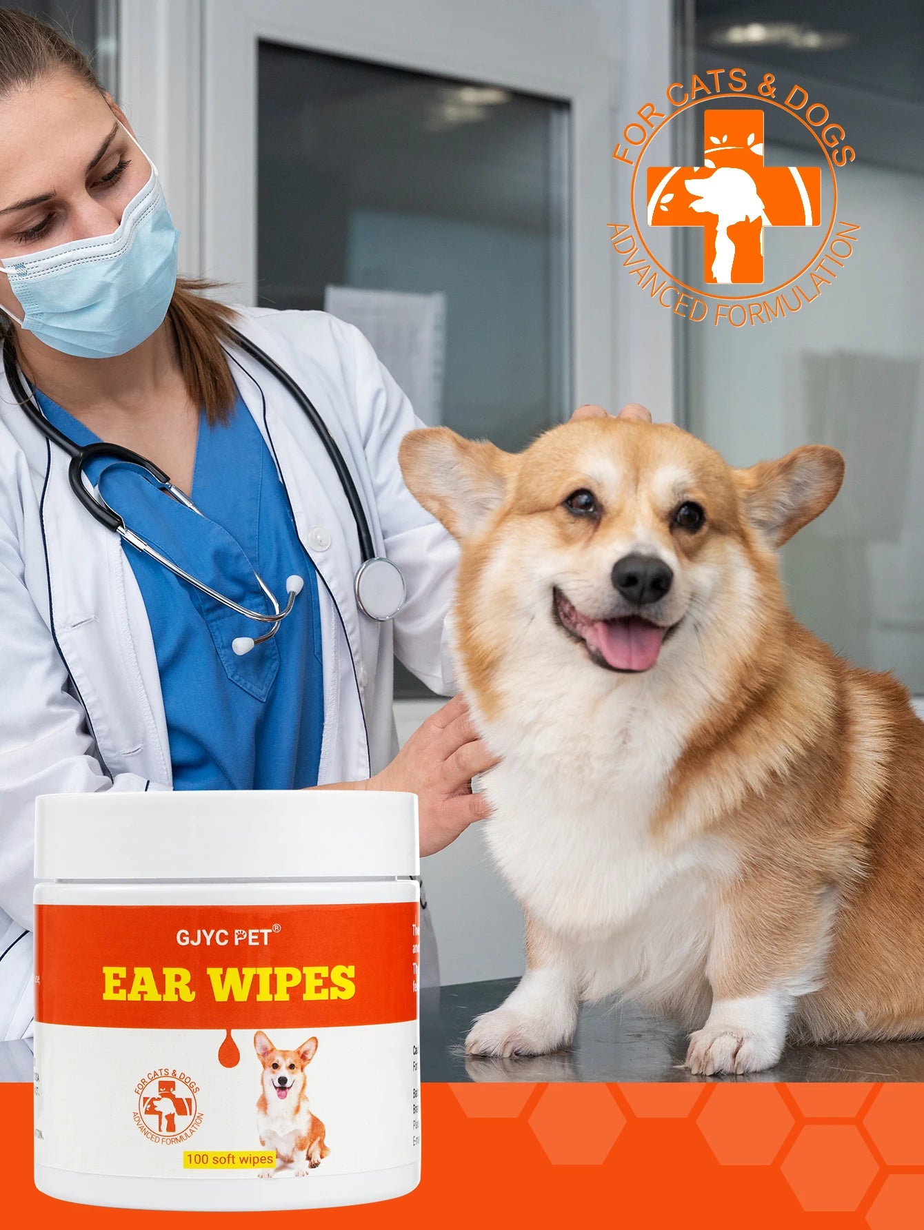 Pet Ear Wet Wipes