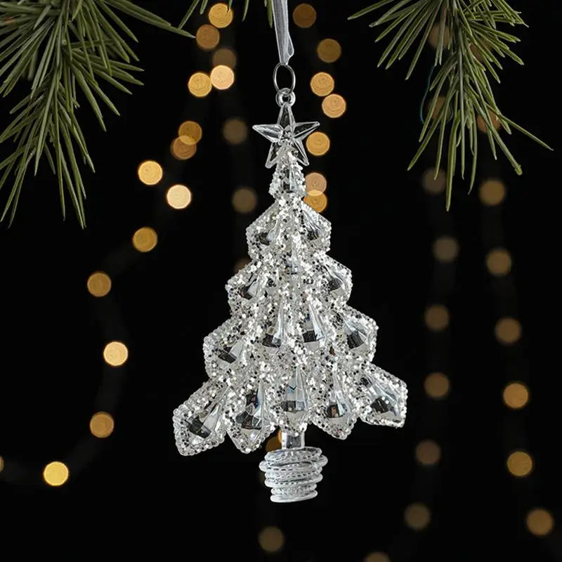 Crystal Acrylic Christmas Ornament – Dancing Angel Pendant