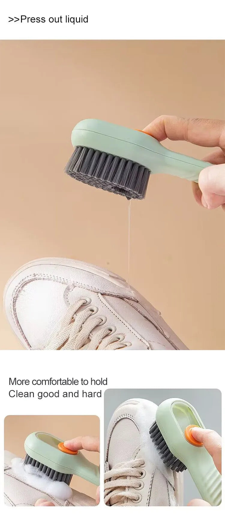 Multifunction Cleaning Shoe Brush