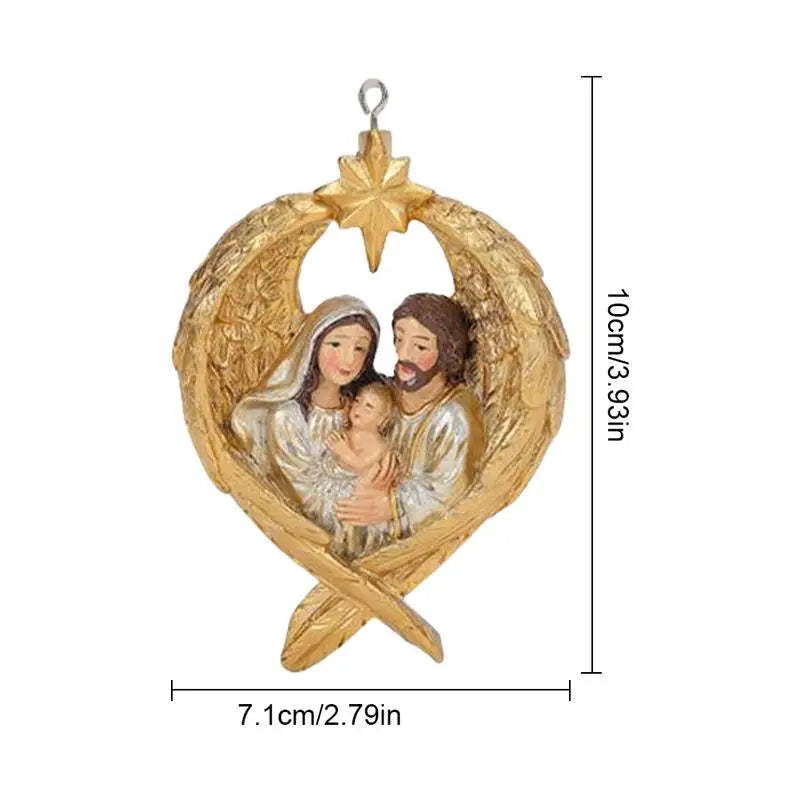 Holy Family Ornament
