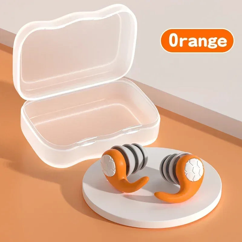 Sleep Noise Reduction Earplug Orange