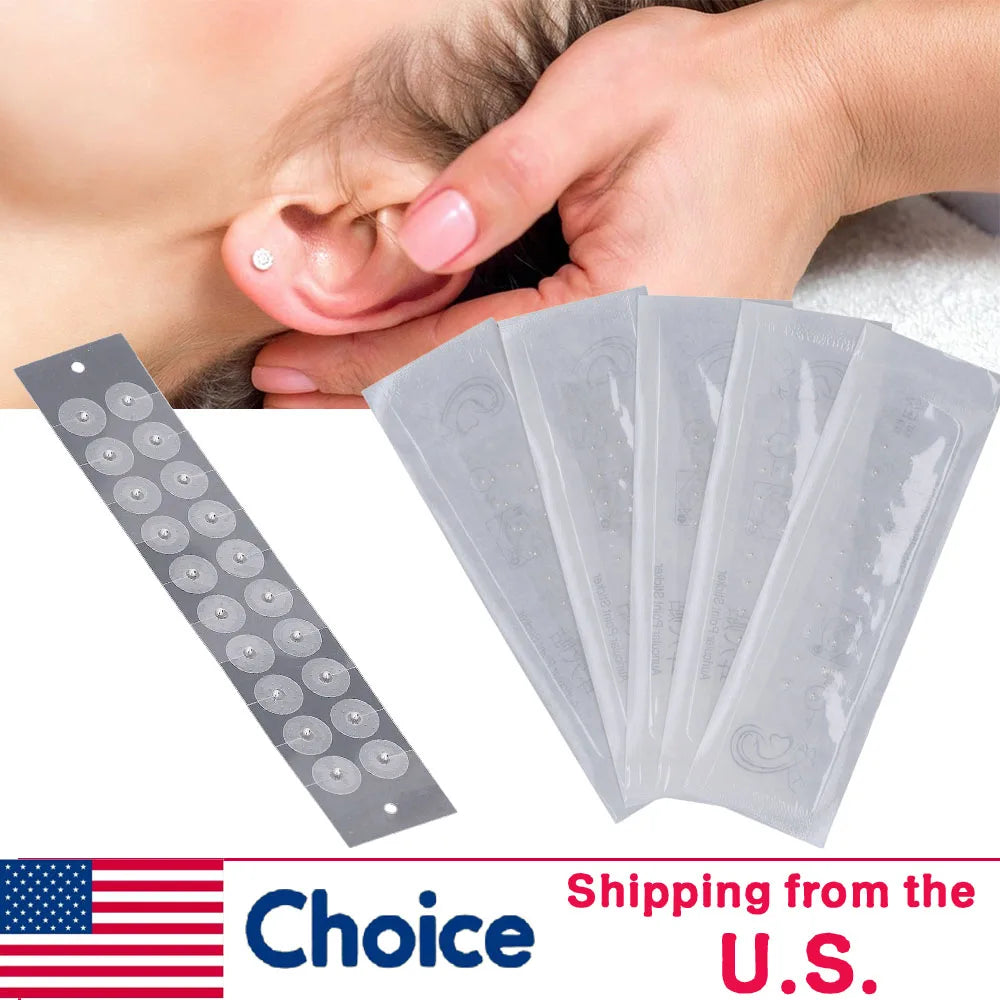 Ear Bead Patch Auriculotherapy Acupressure Sticker