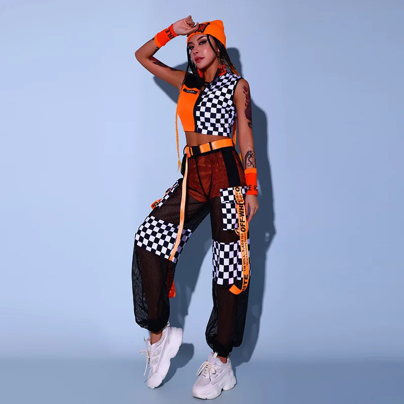 Women Hip-Hop Suit Group Performance Clothing