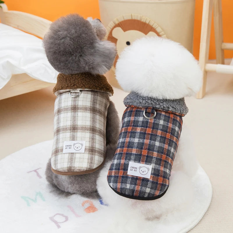 Vest Warm Fleece Pet Clothes