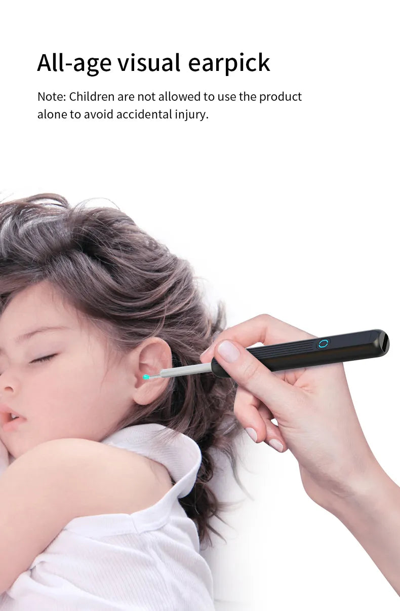 Wireless Intelligent Visual Ear Pick Cleaner