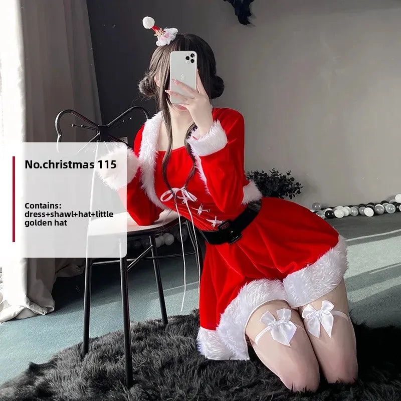 Christmas Rabbit Girl Cosplay Costume
