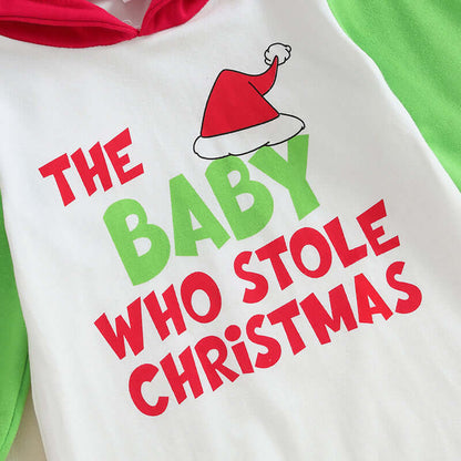 Lioraitiin Baby Christmas Romper green / United States / 6M