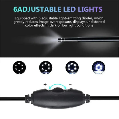 3-in-1 LED Ear Cleaning Endoscope 1 / 2m