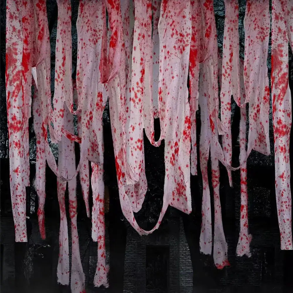 10M Artificial Blood Bandage Cloth Halloween Decoration