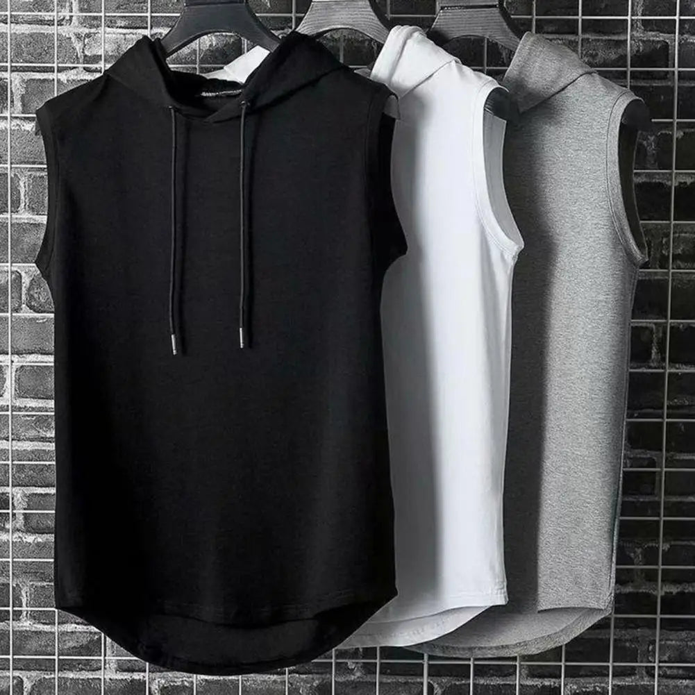 Hoodie Vest Sleeveless