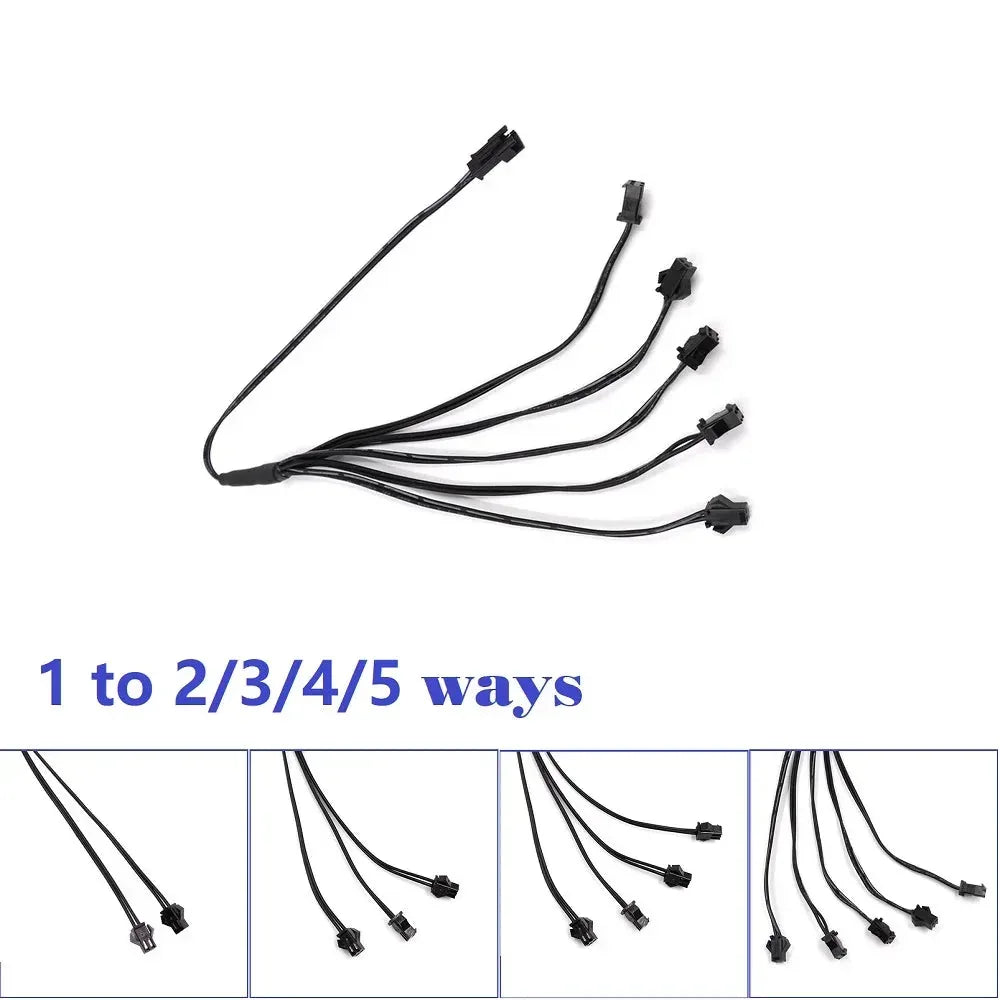 Neon LED Light Glow EL Wire String Strip Rope 1 to 5 / 1m