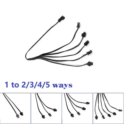 Neon LED Light Glow EL Wire String Strip Rope 1 to 5 / 1m