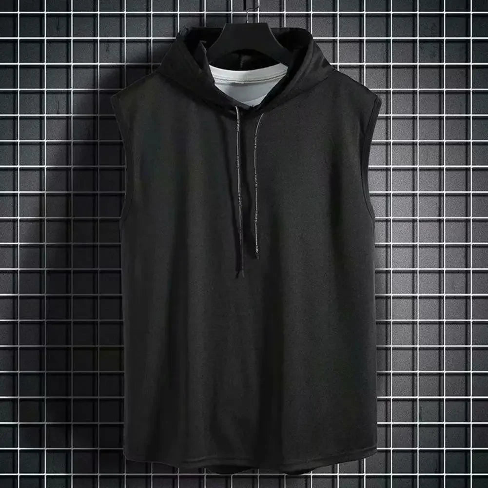 Hoodie Vest Sleeveless