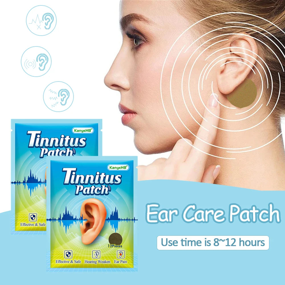 Ear Bead Patch Auriculotherapy Acupressure Tinnitus Relief Patch