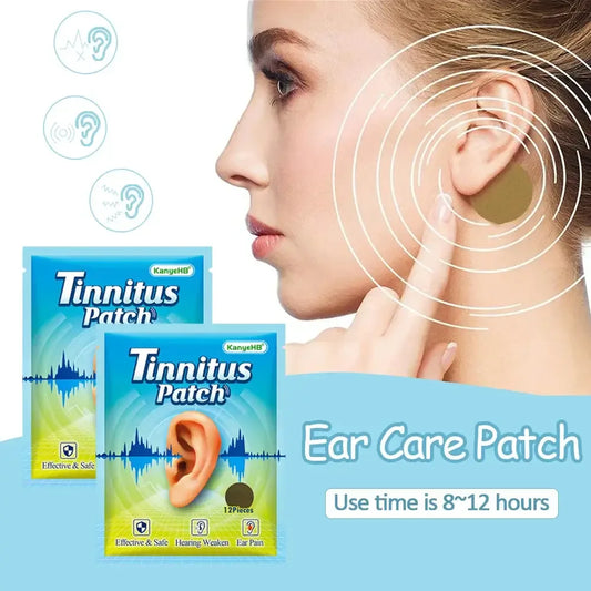 Ear Bead Patch Auriculotherapy Acupressure Tinnitus Relief Patch 12PCS