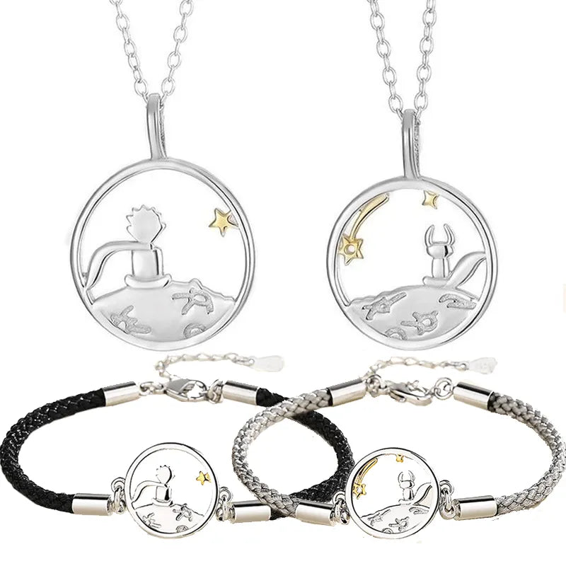 Prince and Fox Couples Bracelet