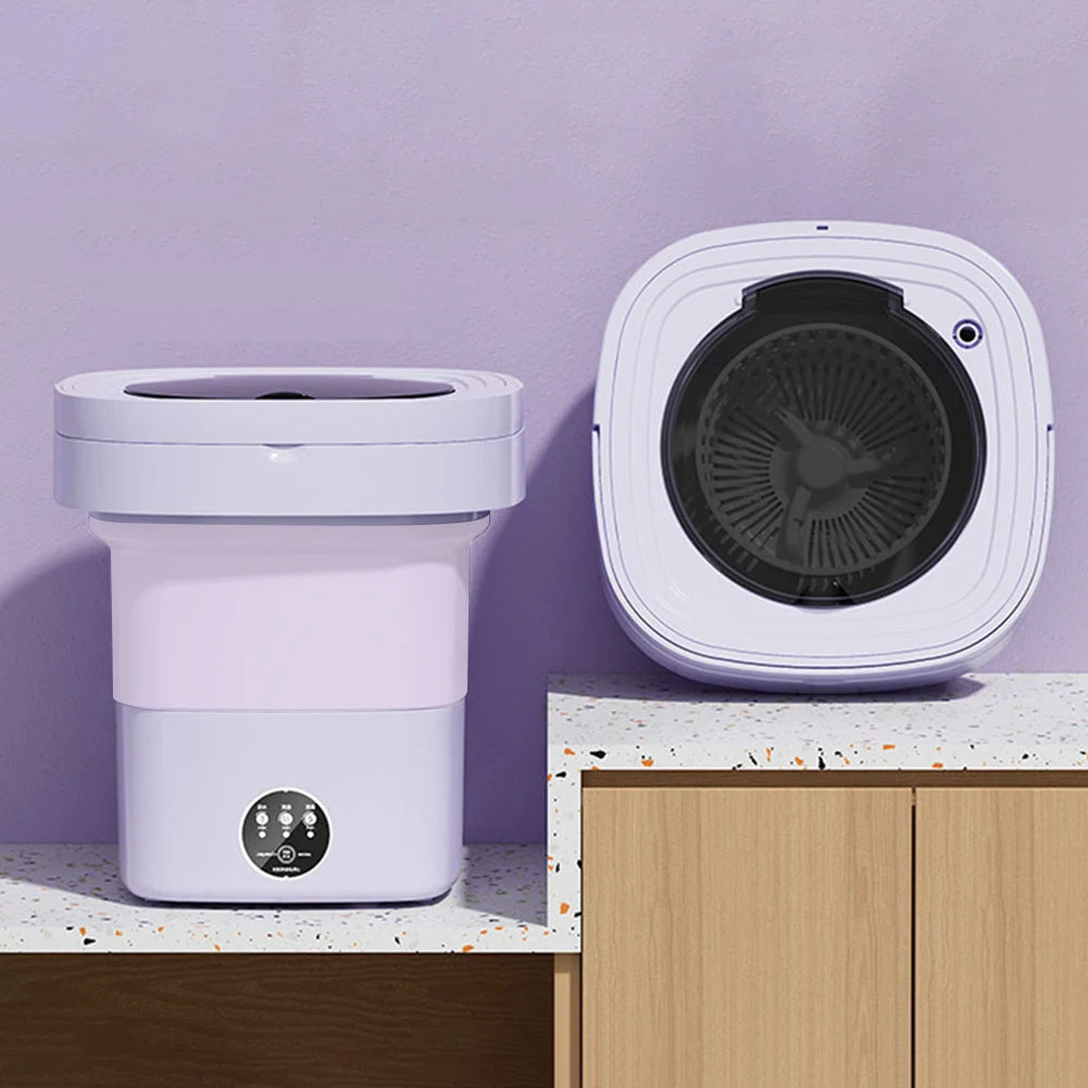 Portable mini washing machine