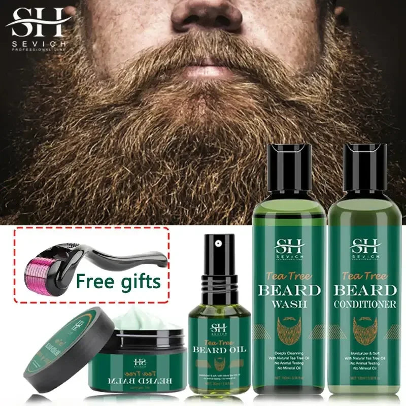 Beard Growth Kit For Men Nourishing Moisturizing Moustache Conditioner 100ml / United States