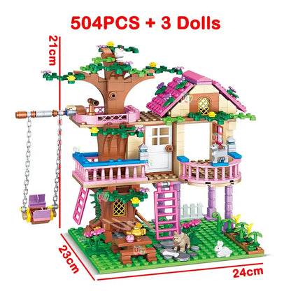 Friends City Tree House Building Block Set