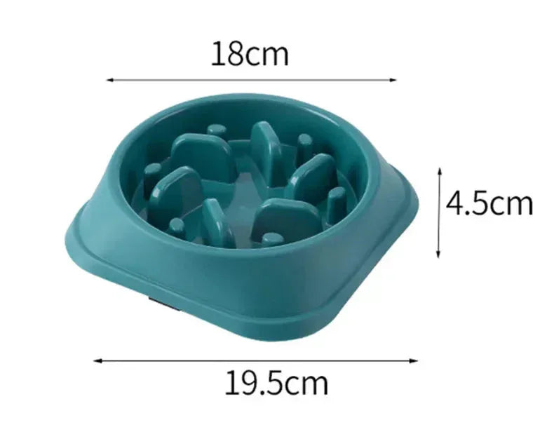 Pet Cat Dog Slow Food Bowl Minx