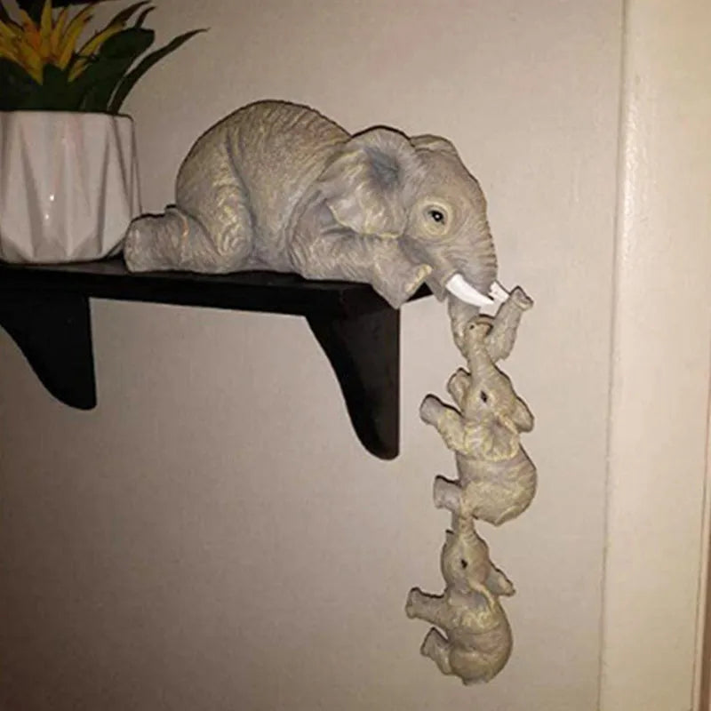 Resin Elephant Ornament